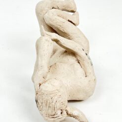 Gulinčios moters statula iš molio 23x11x6,5 cm