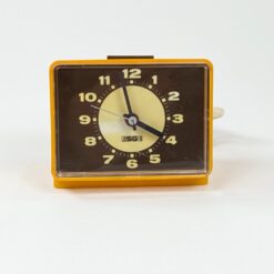 Mid Century stalinis elektrinis laikrodis “Esge” 8×9,5×8 cm