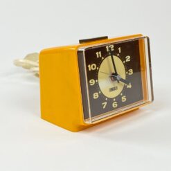 Mid Century stalinis elektrinis laikrodis “Esge” 8×9,5×8 cm