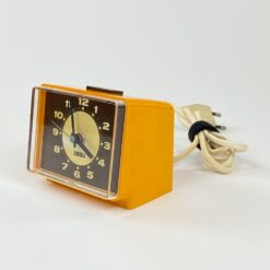 Mid Century stalinis elektrinis laikrodis “Esge” 8×9,5×8 cm