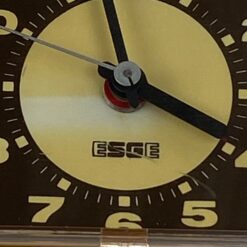 Mid Century stalinis elektrinis laikrodis “Esge” 8×9,5×8 cm