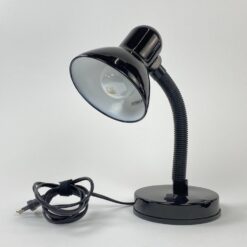 Metalinis juodos spalvos reguliuojamas stalinis šviestuvas 21x13x28 cm