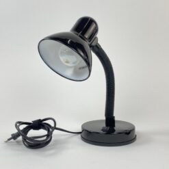 Metalinis juodos spalvos reguliuojamas stalinis šviestuvas 21x13x28 cm