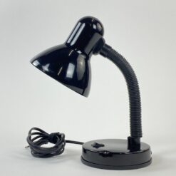 Metalinis juodos spalvos reguliuojamas stalinis šviestuvas 21x13x28 cm