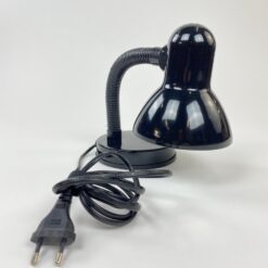 Metalinis juodos spalvos reguliuojamas stalinis šviestuvas 21x13x28 cm