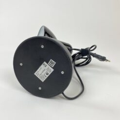 Metalinis juodos spalvos reguliuojamas stalinis šviestuvas 21x13x28 cm