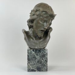 Jėzaus Kristaus biustas (Richard Aurili darbo reprodukcija) 22x22x43 cm