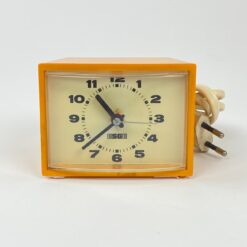 Mid Century stalinis elektrinis laikrodis “Esge” 8x10x7,5 cm