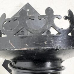 Deglo tipo metalinės sieninės žvakidės 2 vnt. komplektas 24x16x145 cm