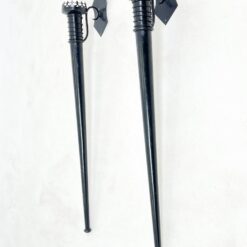 Deglo tipo metalinės sieninės žvakidės 2 vnt. komplektas 24x16x145 cm