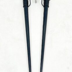 Deglo tipo metalinės sieninės žvakidės 2 vnt. komplektas 24x16x145 cm