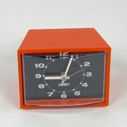 Mid Century stalinis elektrinis laikrodis “Esge” 8x10x7,5 cm