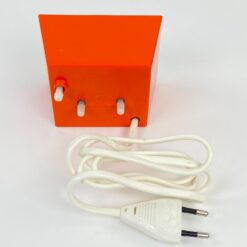 Mid Century stalinis elektrinis laikrodis “Esge” 8x10x7,5 cm