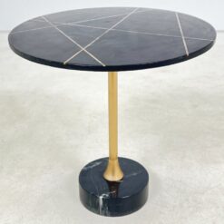 Apvalus akmeninis staliukas 50x50x51 cm