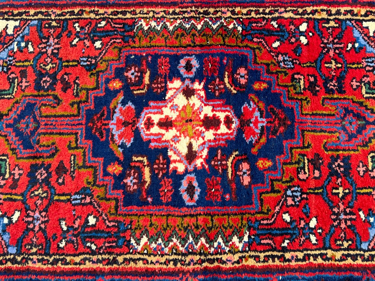 HL0270-kilimai-5 Vilnonis rankų darbo kilimas “Hamadan” 180x93x1 cm