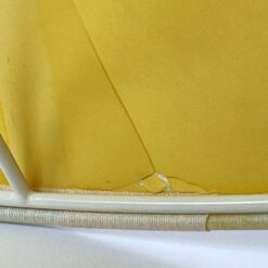 Murano stiklo stalinis šviestuvas šviesiu gaubtu 44,5×44,5×46,5 cm