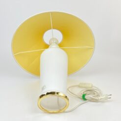 Murano stiklo stalinis šviestuvas šviesiu gaubtu 44,5×44,5×46,5 cm