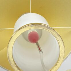 Murano stiklo stalinis šviestuvas šviesiu gaubtu 44,5×44,5×46,5 cm