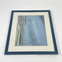 Worpswede kolonijos autoriaus žiemos peizažas “Vereinsamt” 2,5×53,5×43,5 cm