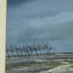 Worpswede kolonijos autoriaus žiemos peizažas “Vereinsamt” 2,5×53,5×43,5 cm