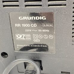 Grundig RP 1900 radijo imtuvas, CD ir kasetinis magnetofonas 18x64x20 cm