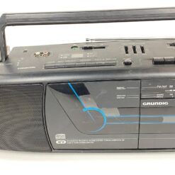 Grundig RP 1900 radijo imtuvas, CD ir kasetinis magnetofonas 18x64x20 cm