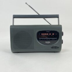 SABA RX-122 nešiojamas FM/AM radijo imtuvas 9x23x12,5 cm