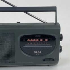 SABA RX-122 nešiojamas FM/AM radijo imtuvas 9x23x12,5 cm