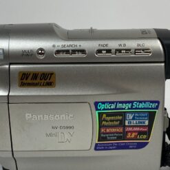 Panasonic NV DS990 vaizdo kamera su dėklu (neveikianti) 15,5x8x10 cm