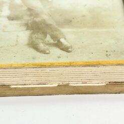 Įrėminta senovinė karininko nuotrauka 2,5×27,5×35,5 cm