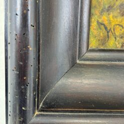 Ant drobės tapytas rudeniškas gamtos peizažas mediniame rėme 11,5x138x98 cm