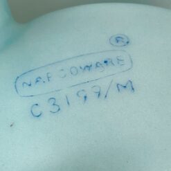 Porcelianinė Napcoware nuskelto kiaušinio formos vaza 9x9x12,5 cm