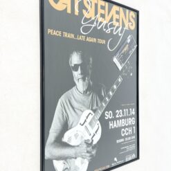 Cat Stevens Peace Train… Late Again Tour plakatas su bilietu 2x61x81 cm