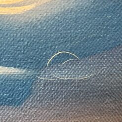 Aliejiniais dažais ant drobės tapytas “Natiurmortas žvakės šviesoje” 7x99x79 cm