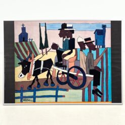 William H. Johnson darbo Going to Church printas 2x84,5x60 cm