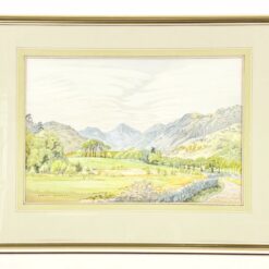 Harry Gibberd akvarele tapytas gamtos peizažas “Surprise View” 2x67x52 cm