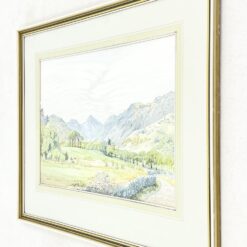 Harry Gibberd akvarele tapytas gamtos peizažas “Surprise View” 2x67x52 cm