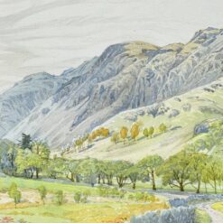 Harry Gibberd akvarele tapytas gamtos peizažas “Surprise View” 2x67x52 cm