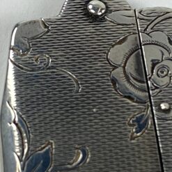 Plastikinės barzdos šukos 835 prabos sidabriniame dėkle 2,5x11x0,5 cm