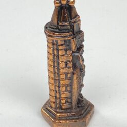 Metalinė Brėmeno saugotojo Rolando skulptūros mini replika 2x2x6 cm