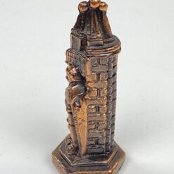 Metalinė Brėmeno saugotojo Rolando skulptūros mini replika 2x2x6 cm