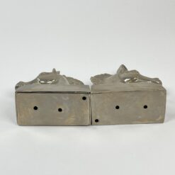 Aliuminiai knygų laikikliai “Žirgai” 2 vnt. komplektas 6x14x18 cm