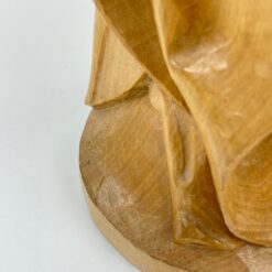 Medinė Švč. Mergelės Marijos su Kūdikėliu Jėzumi statula 13x16x52,5 cm