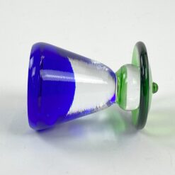 Spalvoto stiklo šachmatų figūra 5x5x7 cm