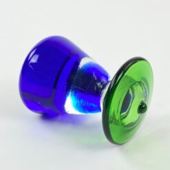 Spalvoto stiklo šachmatų figūra 5x5x7 cm