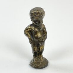 Statulos Manneken Pis mini replika iš alavo, dengta bronza 3x3,5x8,5 cm
