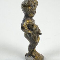 Statulos Manneken Pis mini replika iš alavo, dengta bronza 3×3,5×8,5 cm