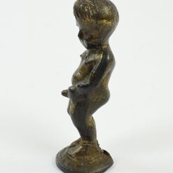 Statulos Manneken Pis mini replika iš alavo, dengta bronza 3×3,5×8,5 cm