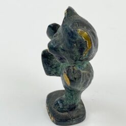 Žalvarinė suvenyrinė lokio statulėlė “Berlin” 2x4x4,5 cm