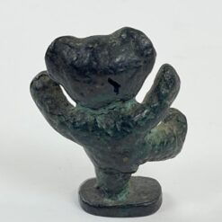 Žalvarinė suvenyrinė lokio statulėlė “Berlin” 2x4x4,5 cm